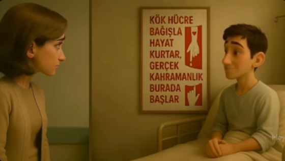 TÜRKİYE’DE İLK! Yapay Zeka ile Çekilen Erdi Berkay’ın Gerçek Lösemi Hikayesi | Farkındalık Filmi